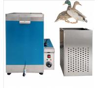Échaudeuse pour volailles, machine de transformation en acier inoxydable, échaudeuse à température réglable, équipement de traitement par lots à grande capacité, pour poulets, canards