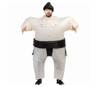 Echden Déguisement Gonflable Sumo,Costume Gonflable,Déguisement Adulte,Costume gonflable de Cosplay d'halloween, Robe Amusante de Lutteur