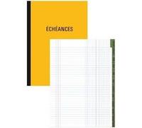 Exacompta Échéancier piqûre 32 x 19,5 cm – 80 pages
