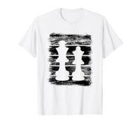 Échec à la Reine et au Roi Échantillon d'échecs T-Shirt Graphique avec Valeur