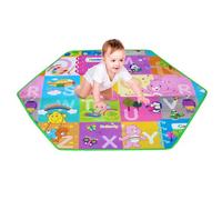 Échec à ramper - étanche à étanchéité douce élastique douce élastique juste non glissée aux bébés étanches pour garçons, caméra de tapis de jeu et activités quotidiennes
