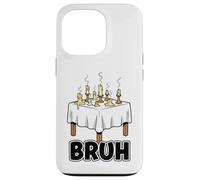 Échec aux chandelles Bruh Dîner éteint drôle Saint-Valentin Coque pour iPhone 13 Pro