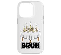 Échec aux chandelles Bruh Dîner éteint drôle Saint-Valentin Coque pour iPhone 14 Pro