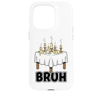 Échec aux chandelles Bruh Dîner éteint drôle Saint-Valentin Coque pour iPhone 15 Pro
