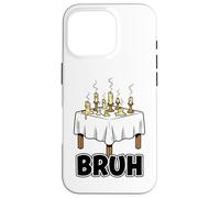 Échec aux chandelles Bruh Dîner éteint drôle Saint-Valentin Coque pour iPhone 16 Pro