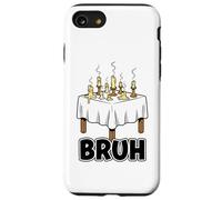 Échec aux chandelles Bruh Dîner éteint drôle Saint-Valentin Coque pour iPhone SE (2020) / 7/8