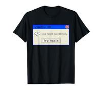 Échec de la tâche - Nerdy Vintage Programming IT T-Shirt