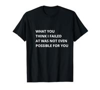 Échec de l'humour spécialisé T-Shirt Graphique avec Valeur