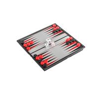 echec échecs Jeu Jeu de Backgammon magnétique Pliable for Adultes et Enfants, idéal for Les Pique-niques en Voiture, à la Maison ou à l'extérieur. Voyage(13 * 13 * 1.2cm)