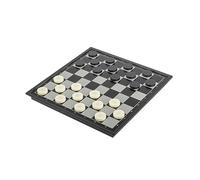 echec échecs Jeu Jeu de Dames magnétiques Pliable avec Rangement for Enfants et Adultes, idéal for Les Voyages en Voiture et Le Camping en Famille. Voyage(25 * 25 * 2cm)