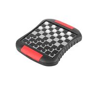 echec échecs Jeu Jeu de Dames magnétiques Pliable avec Rangement for Enfants et Adultes, idéal for Les Voyages en Voiture et Le Camping en Famille. Voyage(20 * 16.7 * 2.2cm)