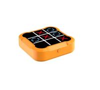 echec échecs Jeu Jeu de Morpion Portable Bolt Game, Console de Puzzle for la mémoire et l'éducation, Jeu de société Portable for Enfants et Adultes Voyage(Oranje,Rechargeable)