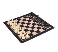 echec échecs Jeu Jeu d'échecs de Voyage de Tournoi de 20 Pouces for Adultes et Enfants, Jeu d'échecs Pliable, Sac de Rangement Portable, Jeu de société Vintage Voyage