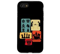 Échec échiquier Joueur d'Échecs Chess garçon Enfant ritro Coque pour iPhone SE (2020) / 7/8