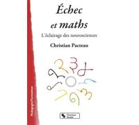 Echec et math - CHRISTI PACTEAU - Chronique Sociale - broché - Essai