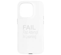 Échec Première Tentative d'apprentissage Coque pour iPhone 15 Pro