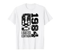 Échecs Anniversaire né en 1984 Échiquier Pièces d'échecs T-Shirt Graphique avec Valeur