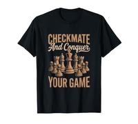 Échecs Checkmate et conquérir Votre Jeu T-Shirt
