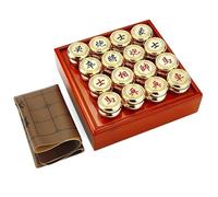 Échecs Chinois (Xiangqi), Jeu de Dames Voyage en métal Xiangqi 象棋(Gold)