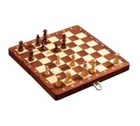 Jeu D'Échecs - Échecs De Voyage - Deluxe - Petit - Largeur Environ 27 Cm