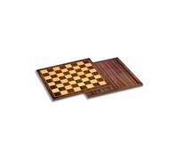 Cayro Jeu d'échecs et de dames en bois 40 x 40 cm