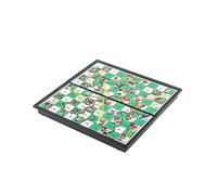 Echecs Jeu de l'oie magnétique, Pliable et Portable, idéal for Les Voyages, idéal for la Famille et Les Enfants échecs(13 * 13 * 1.2cm)