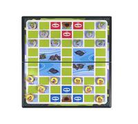 Échecs Jeu d'échecs magnétique de Combat de bêtes, Plateau Pliable, Jouet éducatif for Enfants et Adultes, for Les balades en Voiture et Les soirées de Jeux en Famille Jeux de société