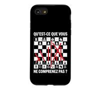 Échecs Joueur d'échecs échiquier ne comprenez Chess Drôle Coque pour iPhone SE (2020) / 7/8