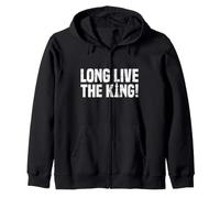 Échecs Vive Le Roi ! Sweat à Capuche