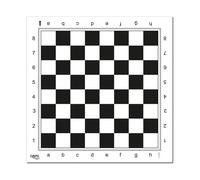 Échecs Y Dames Professional Tableau En Plastique 45x45 Cm. Cayro T90/2