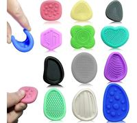 Echehi Jouets Sensoriels pour Enfants et Adultes, 12 Pièces avec 23 Textures Uniques, Fidget Toys Anti Stress et Anti Anxiété en Silicone, Idéal pour la Maison, l'École et Le Bureau. Bleu