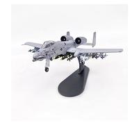Échelle 1 100 pour l'attaque de l'armée américaine la Marine A10 modèle d'avion Chasse Simulation Ensemble de Jeu de Passe-Temps Miniature(A)