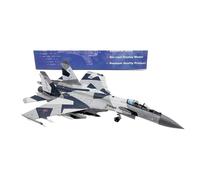 Échelle 1/100 pour Modèle d'avion Sukhoi Su-27 Modèle d'avion De Chasse Furtif Russe Su-57(Su-35 Fighter Grey)