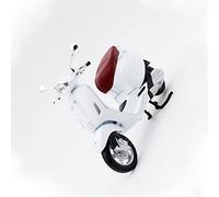 Échelle 1:12 pour Primavera 150 Pédale Moto Métal Moulé sous Pression Vélo Miniature Course Jouet pour Collection De Cadeaux
