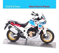 Échelle 1/18 pour Africa Twin Aventure Touring Sport Vélo Modèle Moto Course Moulé sous Pression Enfants Jouets Véhicules Collecter