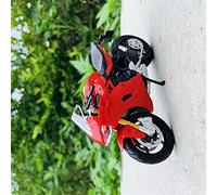 Échelle 1/18 pour Ducati Supersports Alliage Moto Modèle Jouet Voiture Cadeau Collection Course Vélo Passe-Temps Favoris