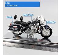 Échelle 1/18 pour Harley FLHRSEI CVO 2002 Moulé sous Pression Personnalisé Modélisation Moto Rue Cruiser Vélo Jouets Cadeaux pour Enfants
