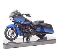Échelle 1:18 pour Harley HD CVO Road Glide 2018 Personnalisé Tour Riders Vélo Moulé sous Pression Moto Véhicule Jouet Modèle Enfants Passe-Temps Cadeau