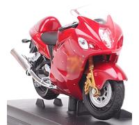 Échelle 1:18 pour Suzuki GSX1300R GSX Hayabusa Modèle De Moto Moulé sous Pression Et Véhicules Jouets Vélo Sport Rouge Collection