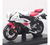 Échelle 1/18 pour Yamaha YZF R6 R1 Moto Super Sport Course Moulé sous Pression Et Véhicules Jouets Modèle De pour Collection