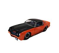 Échelle 1:24 pour Chevrolet Camaro Z28 1979 Modèle Classique Antique Véhicule Miniature Fini Collection Display Jouets Non RC(Orange)