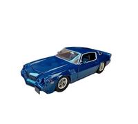 Échelle 1:24 pour Chevrolet Camaro Z28 1979 Modèle Classique Antique Véhicule Miniature Fini Collection Display Jouets Non RC(Bleu)