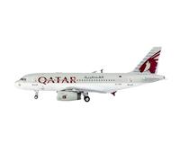 Échelle 1:400 for Le Modèle d'avion en Métal Moulé sous Pression Qatar Amiri Flight A319-100 ACJ, Avion Simple A7-HHJ Avion moulé sous Pression