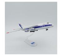 Échelle 1 400 pour Antonov Ukraine Un modèle d'avion 124 ABS de Transport stratégique Condor Ensemble de Jeu de Passe-Temps Miniature
