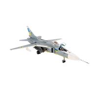Échelle 1:72 pour Avion De Chasse SU-24M De L'armée De L'air Ukrainienne Souvenir Modèle Jouet Décoration pour Les Passionnés D'Aviation