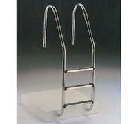 Echelle 3 marches en acier inoxydable pour piscine enterrée