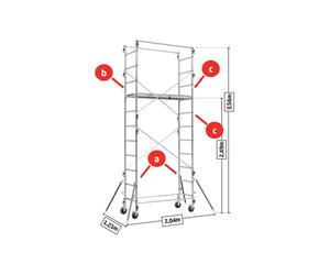 Échelle 6 barreaux QUAD UP évolution Centaure - 257403