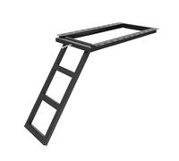 Échelle à 3 marches - Extensible - En métal - Charge maximale : 200 kg - Pour camions, semi-remorques