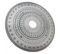 échelle à Cadran Cadran d'identification gradué 150 x 22 mm, Disque Circulaire for Outils de Mesure de Machines-Outils