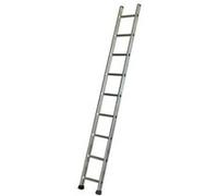 Echelle Aluminium semi-professionnelle simple 9 marches Hauteur de travail 3,44 m ES Esca G